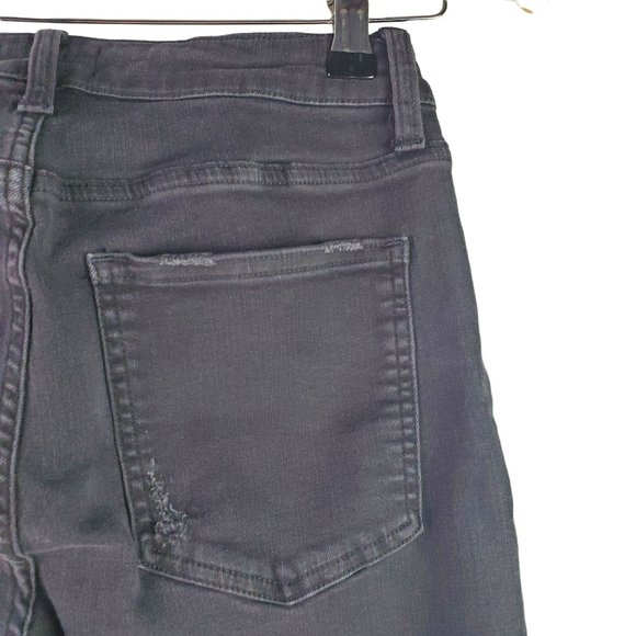 Pistola Women's Distressed Black Skinny/Ankle Jeans Sz 28 - Picture 6 of 8